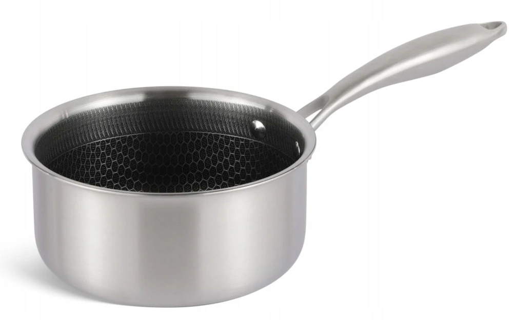 Plieninis puodas su nepridegančia danga, HONEYCOMB 16cm 1,5L 7680
