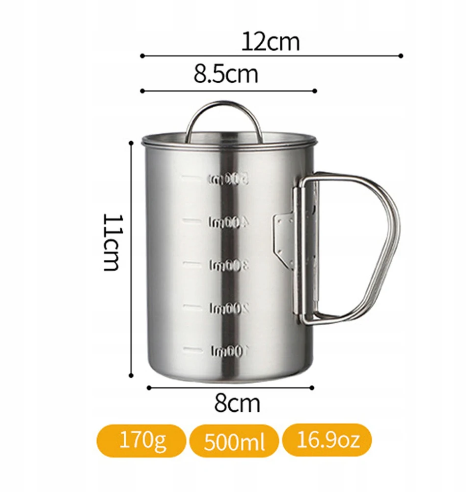 PLIENINIS PUODULIS SU KARABINE + DANČIU 500ml