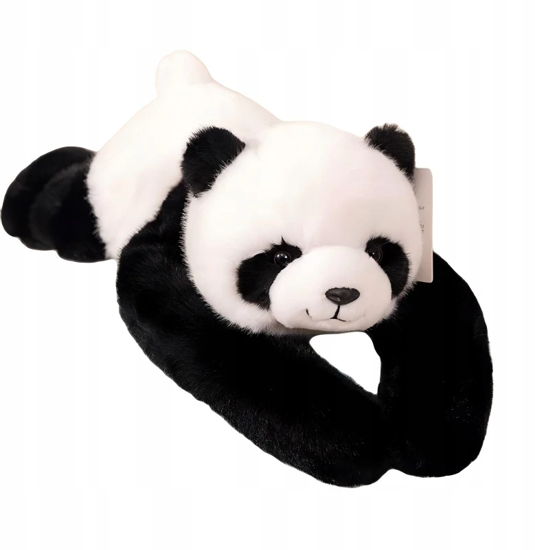 Pliušinė panda, 65 cm, 1kg, skirta ADHD, autizmui ir stresui