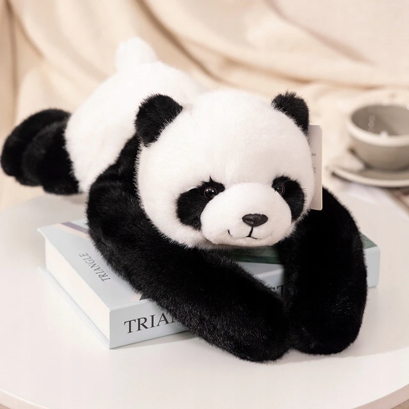 Pliušinė panda, 65 cm, 1kg, skirta ADHD, autizmui ir stresui