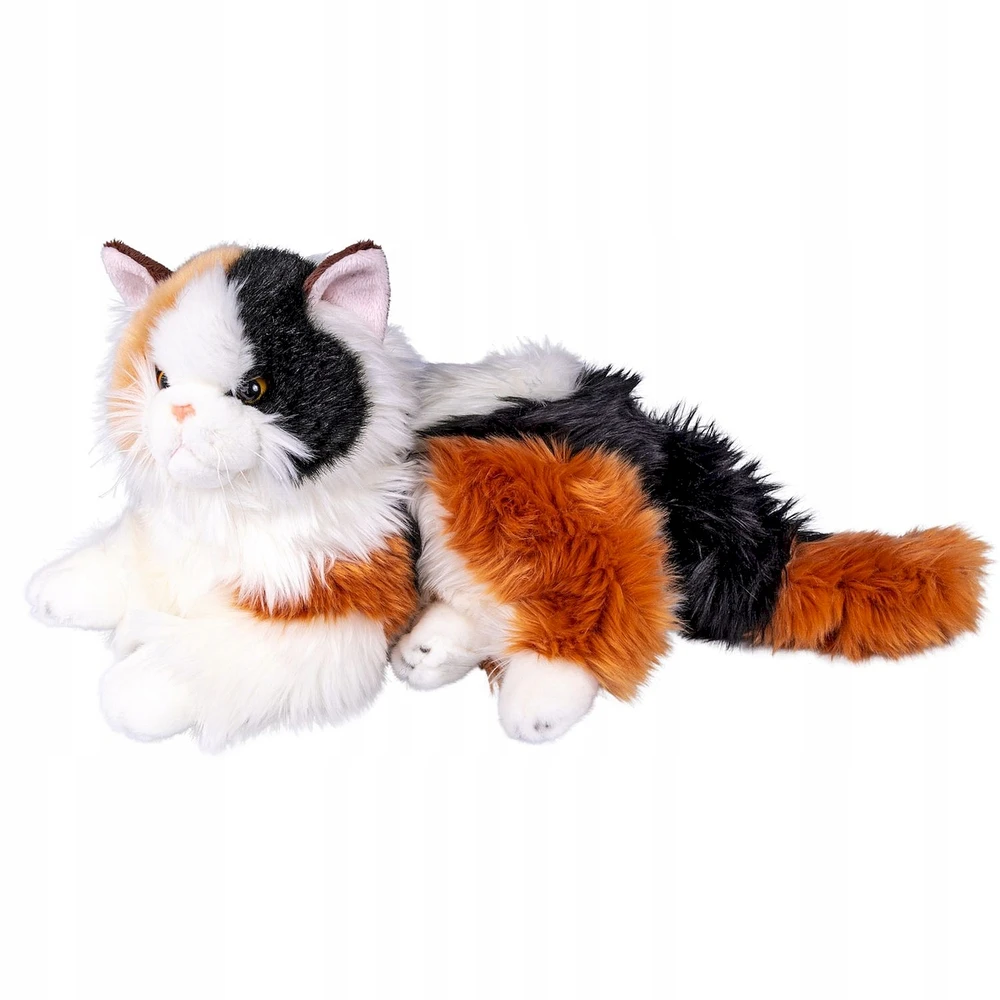 PLIUSINIS KATINĖS MASKOTAS Smily Play Mielas žaislas vaikams Įvairiaspalvis 23 cm