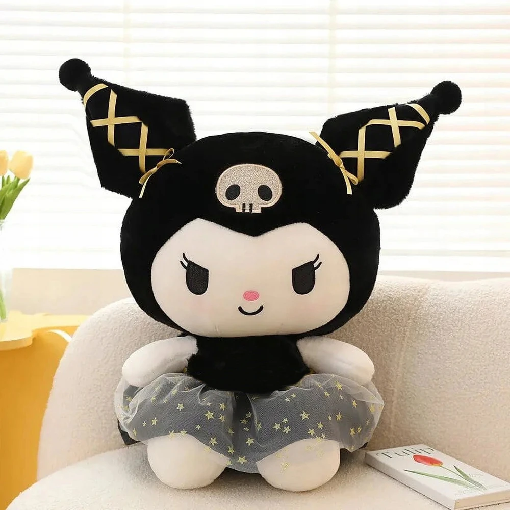 PLIUSINIS MASKOTAS KUROMI HELLO PLIUSINIS ŽAISLINIS ŽAISLINIS MEŠIUKAS DOVANA