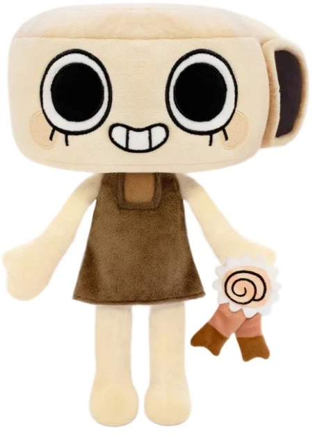 Pliušinis veikėjo Shelly talismanas iš žaidimo Dandy's World 31CM