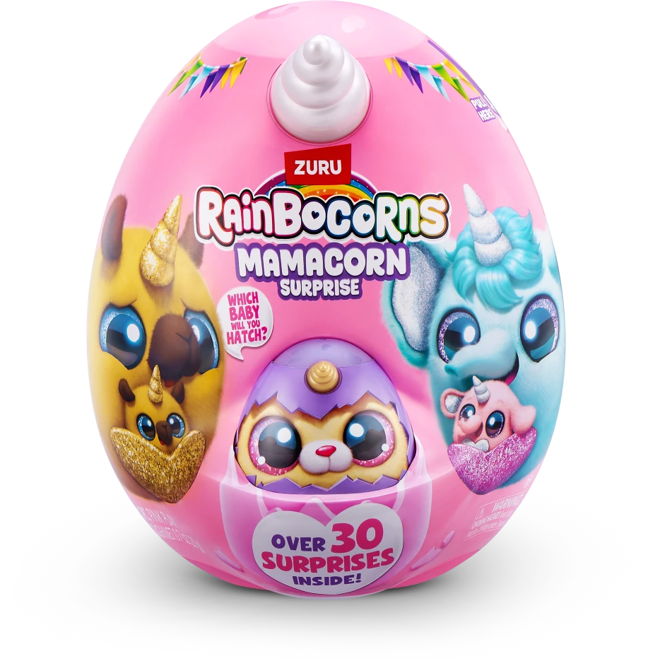 RAINBOCORNS pliušinis žaislas su aksesuarais Mamacorn, asort., 92121