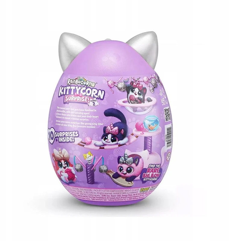 RAINBOCORNS pliušinis žaislas su aksesuarais Kittycorn, 7 serija, 9279