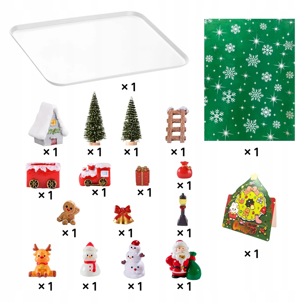 PLNADOAB DIY CREATION KIT KALĖDINIS KŪRYBINIS RINKINYS VAIKAMS DOVANA