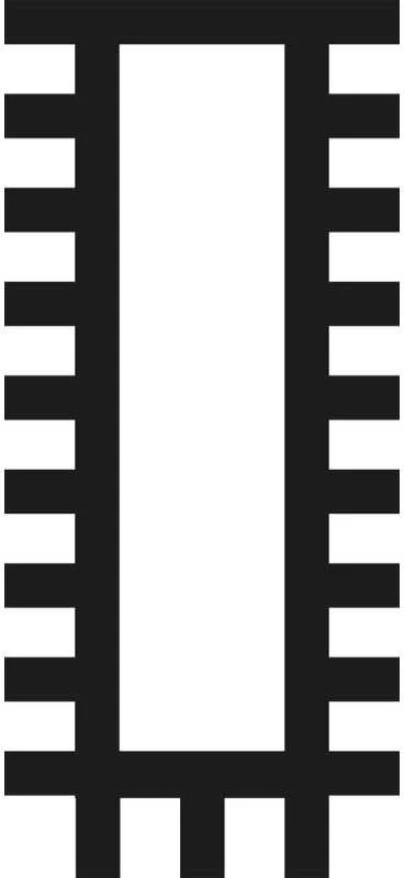 Plokščia dildė PFERD 1112 H1 350 mm