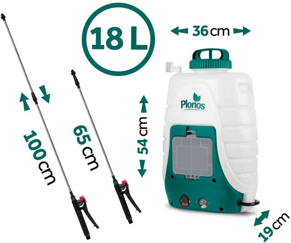„Plonos PL-600“ akumuliatorinis purkštuvas