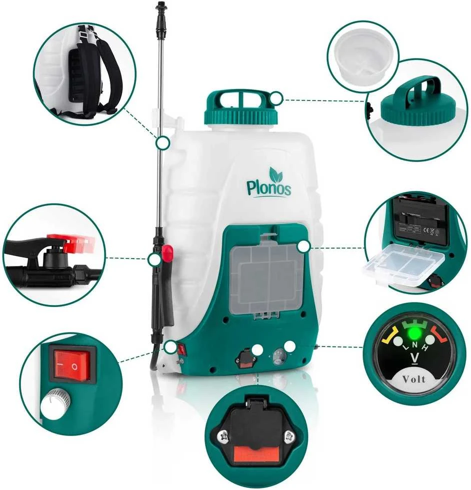 „Plonos PL-600“ akumuliatorinis purkštuvas