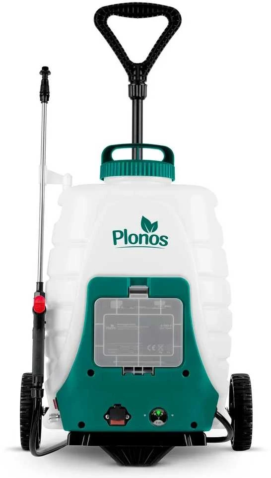 „Plonos PL-600“ akumuliatorinis purkštuvas su vežimėliu