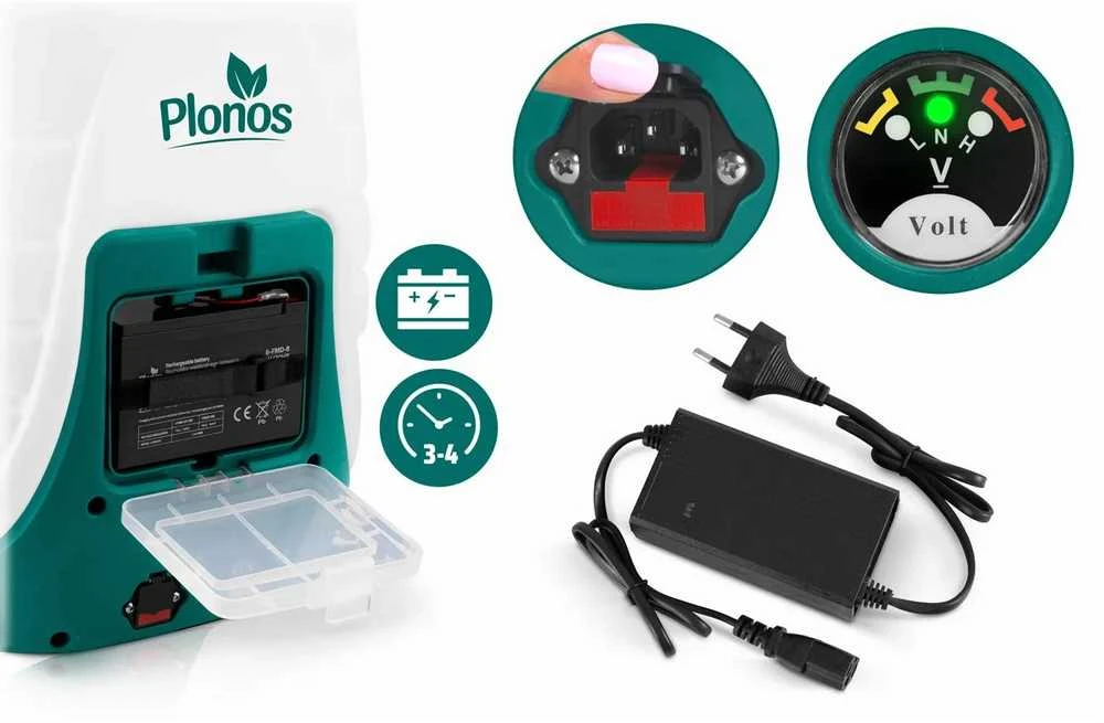 „Plonos PL-600“ akumuliatorinis purkštuvas