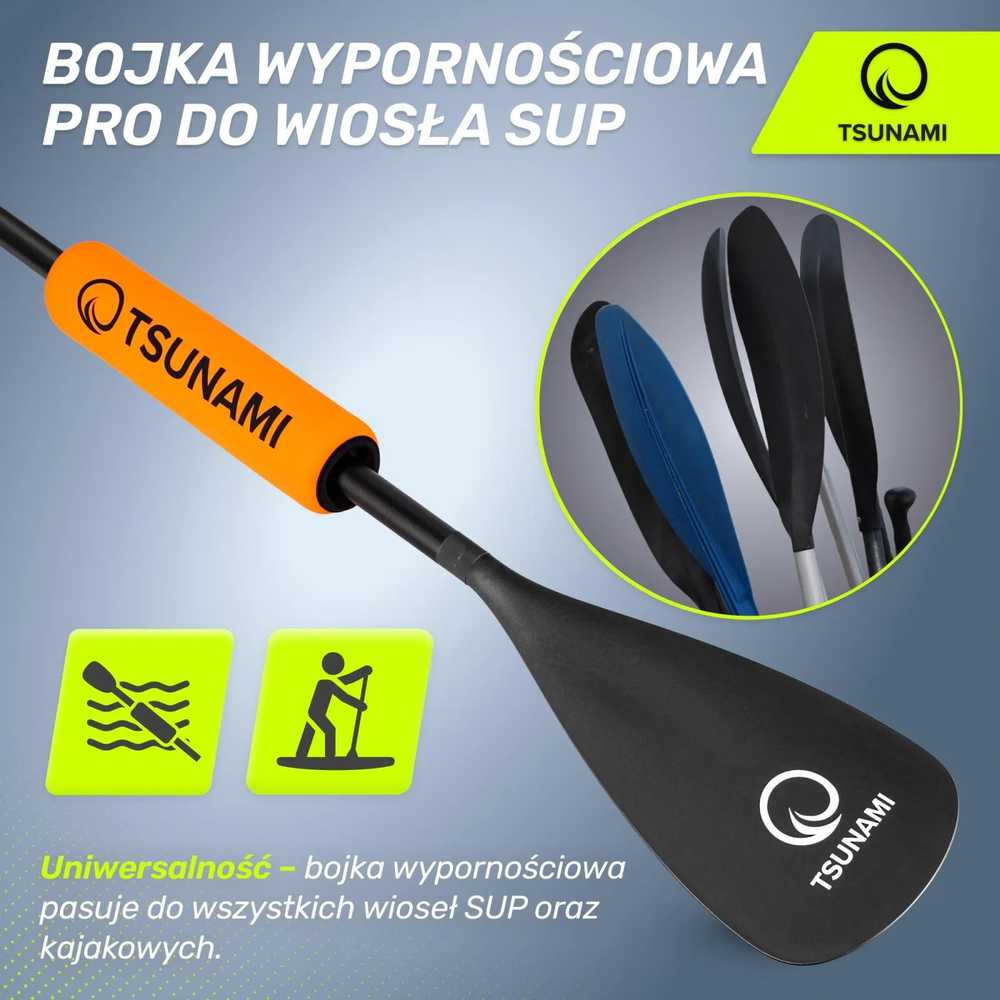 Plūdrumo plūduras SUP PRO irklui, oranžinis