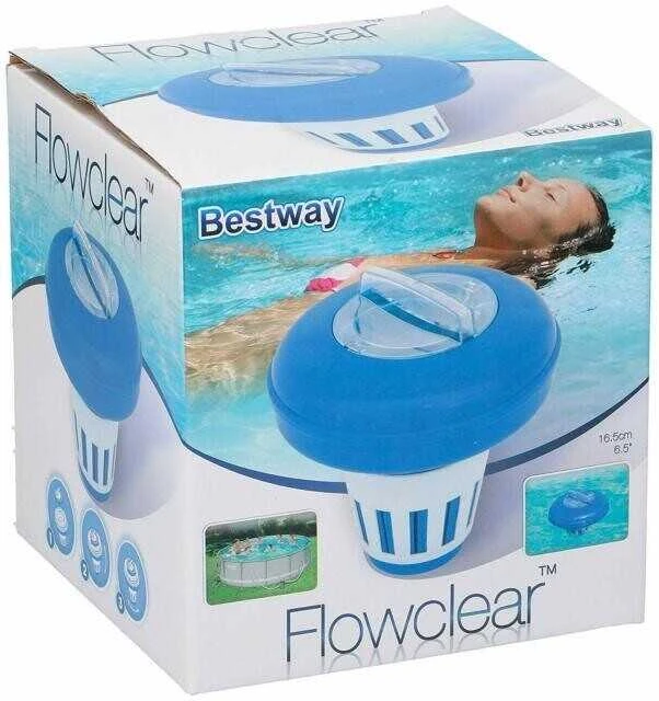 Bestway baseino chemijos dozatorius