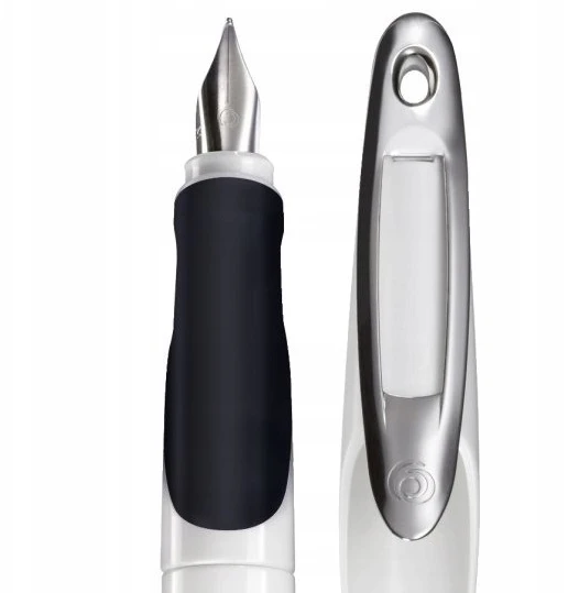 Plunksnakotis Herlitz My.pen kairiarankiams L 10999720 balta-juoda
