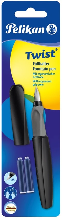 Pelikan Plunksnakotis TWIST P457M juodas blis