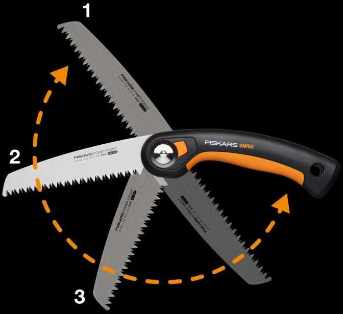 Fiskars Plus užlenkiamas pjūklas SW68