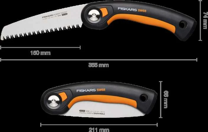 Fiskars Plus užlenkiamas pjūklas SW68