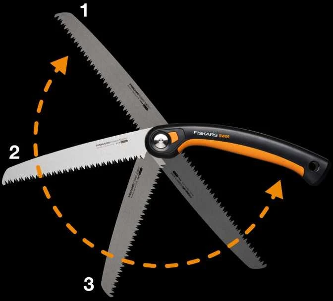 Fiskars Plus užlenkiamas pjūklas SW69