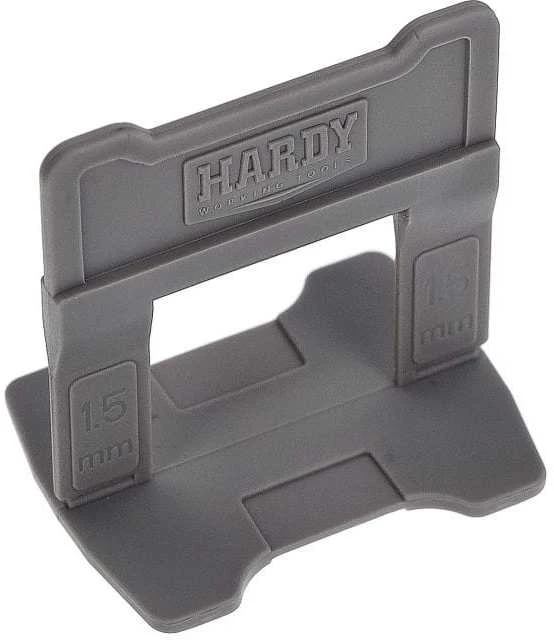 Plytelių išlyginimo sistema Hardy segtukai 1,5 mm. 400 vnt.