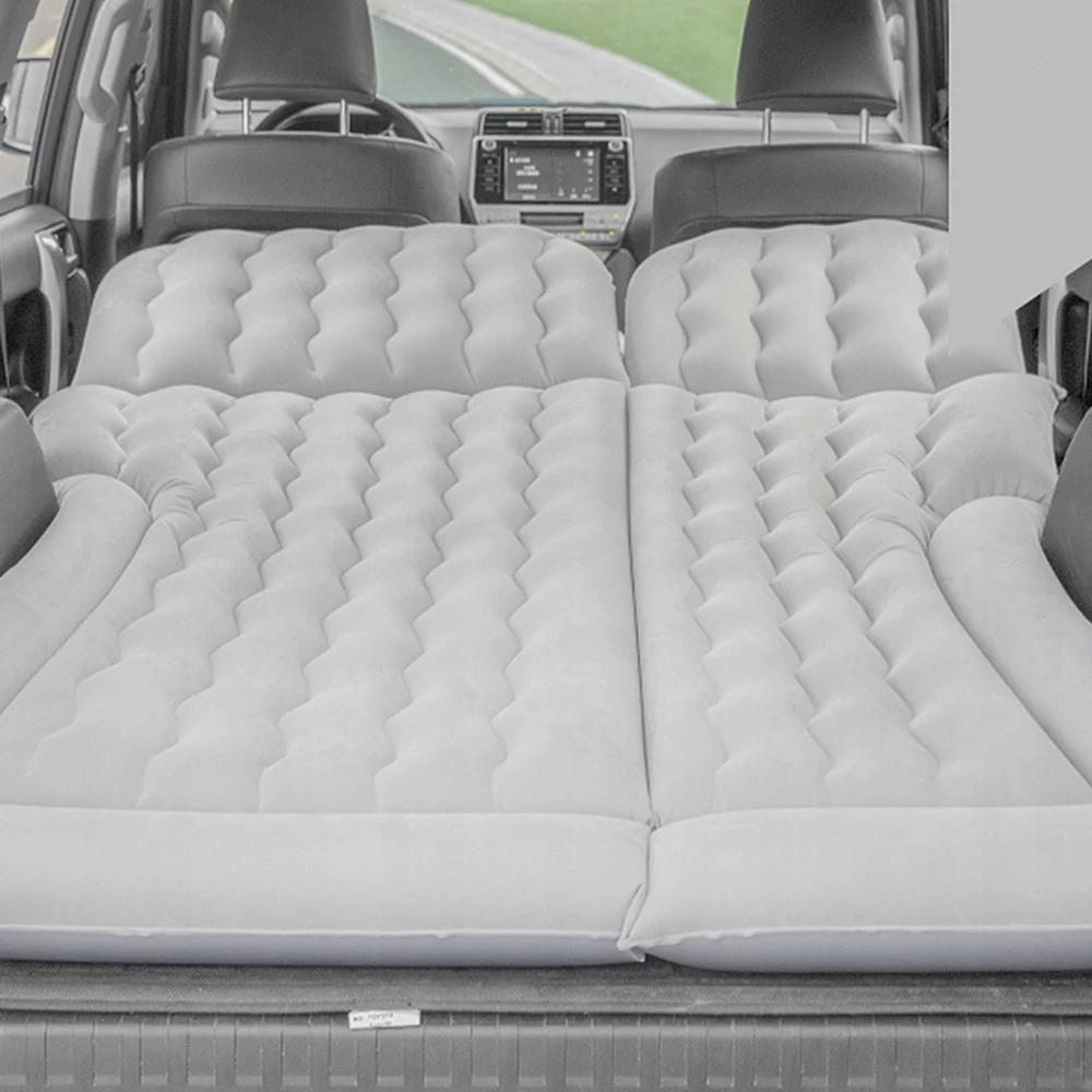 Pneumatinis čiužinys, pripučiamas automobilio čiužinys Flocking paviršius Infla