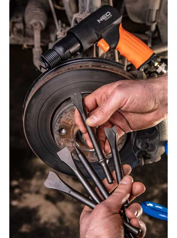 Neo Tools Kaltų rinkinys pneumatiniam plaktukui-kirstukui