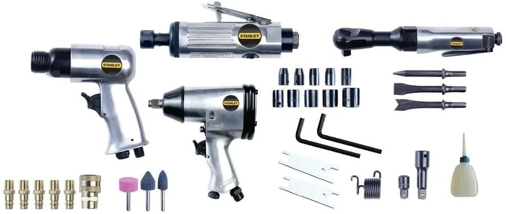 Pneumatinių įrankių komplektas Stanley 8221074STN