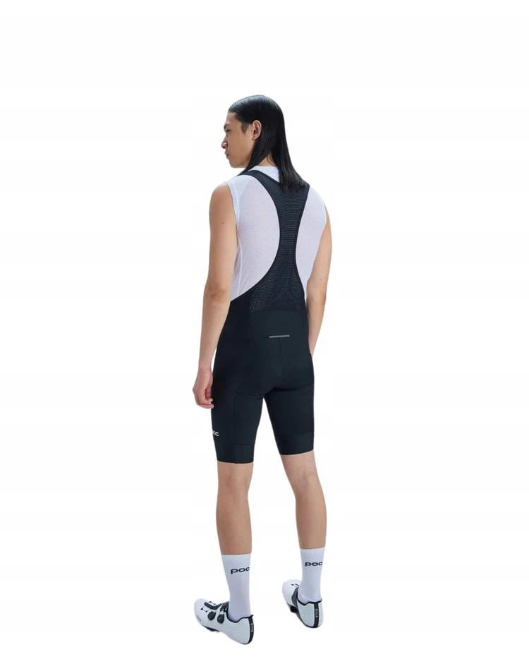 POC Cadence Bib Shorts vyriški šortai dviratininkams juodi - S