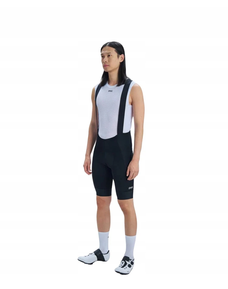 POC Cadence Bib Shorts vyriški šortai dviratininkams juodi - S