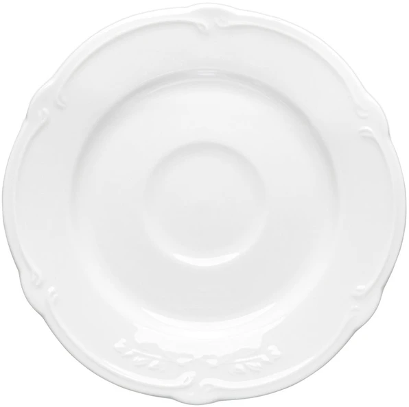 Ambition Pocelianinė desertinė lėkštė POLA, baltos sp., 14 cm