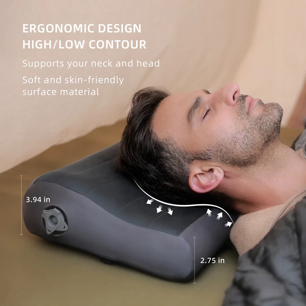 Usorteret Poduszka kempingowa turystyczna Flextail ZERO PILLOW dmuchana ultralekka