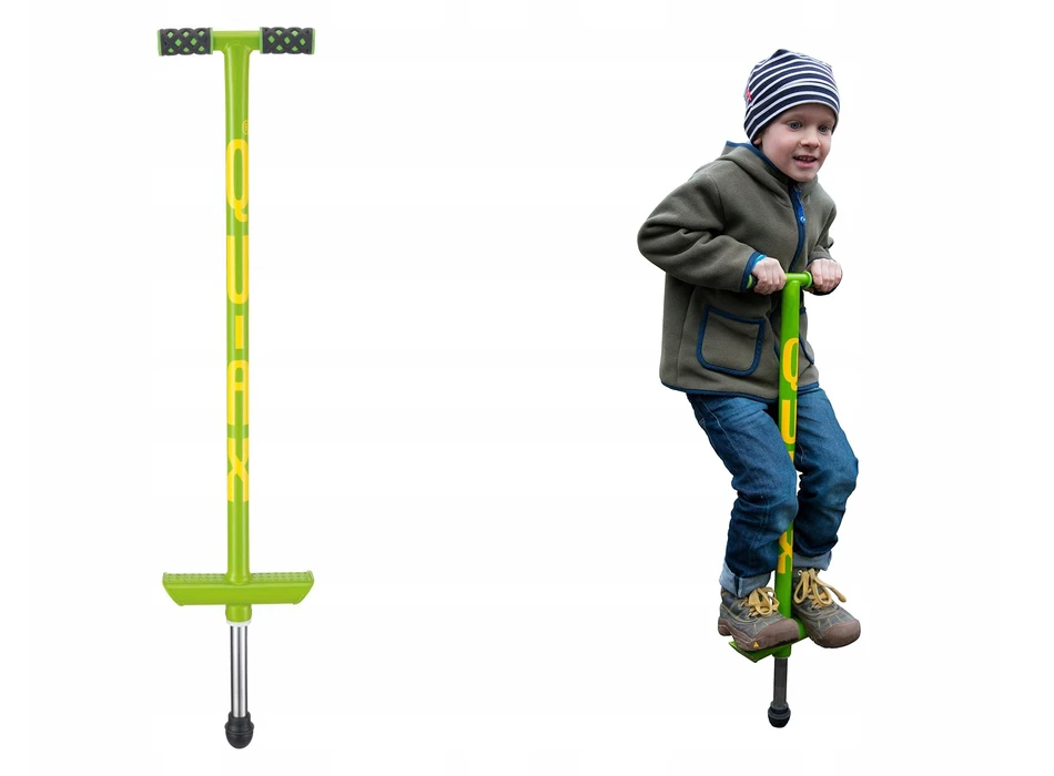 POGO megztinis QU-AX firminis STRONG pogo lazdas monolitas SOLID 50-80kg