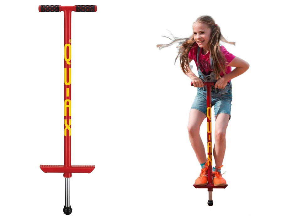 POGO megztinis QU-AX firminis STRONG pogo lazdas monolitas SOLID 50-80kg