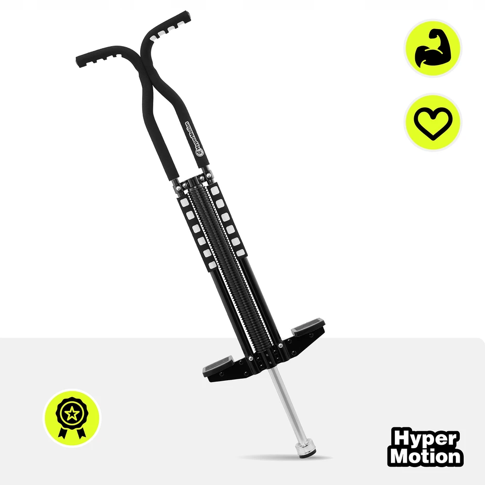 POGO spyruoklinis megztinis vaikams HyperMotion juodas