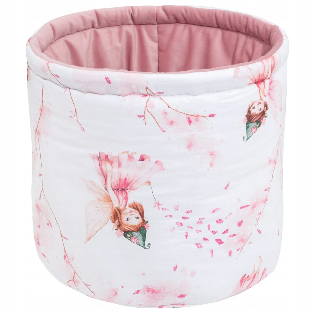 POJEMNIK KOSZYK Na AKCESORIA Dla NIEMOWLAKA BAWEŁNA SOFT VELVET JUKKI