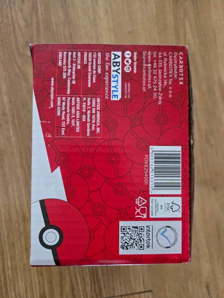 Bez Marki POKEMON CHRISTMAS PIKACHU keramikinis puodelis 400 ml + dėžutė 310