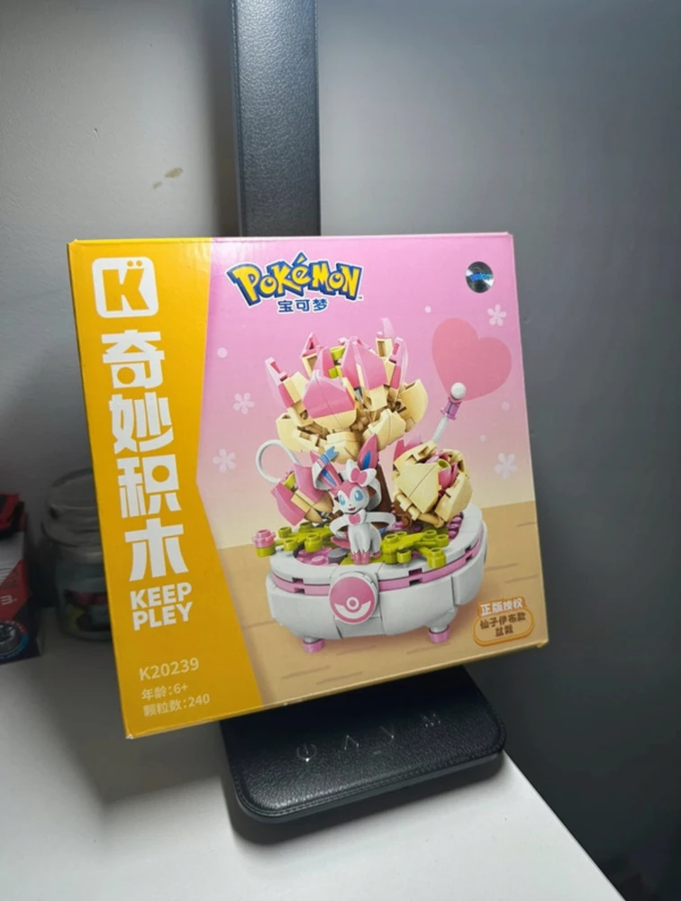 Pokémon Sylveon Keeppley blokeliai + NEMOKAMA DOVANA