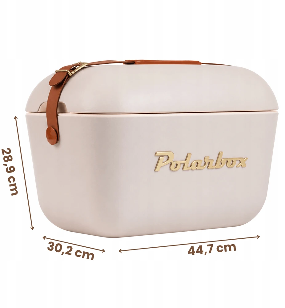 Polarbox 20L Gold Edition kelioninis aušintuvas - Pearl Gold
