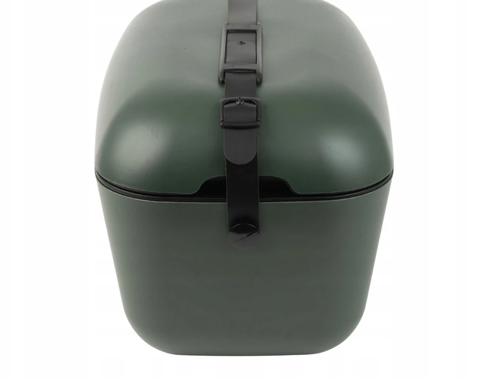 Polarbox Gold 12l - Retro šaldytuvas, žalios ir juodos spalvos