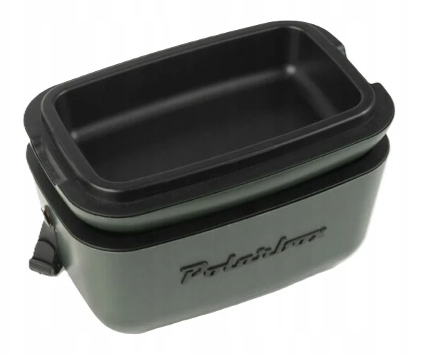 Polarbox Gold 12l - Retro šaldytuvas, žalios ir juodos spalvos