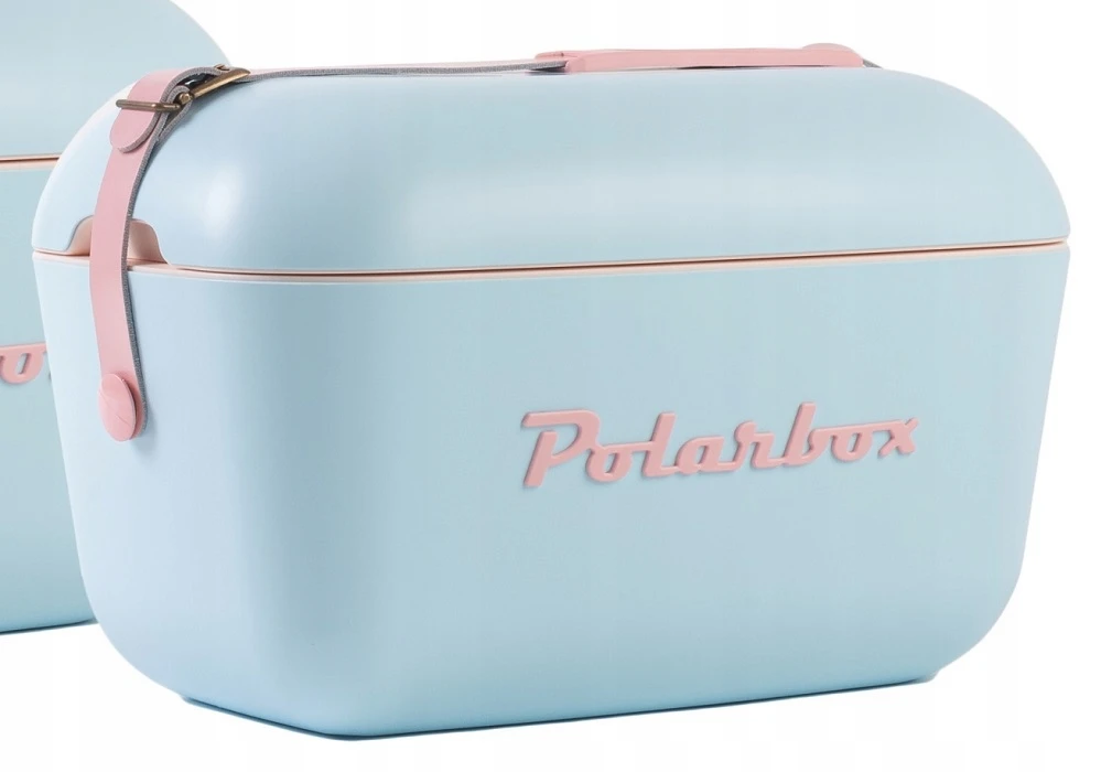 POLARBOX Sky mėlynas – baby rose pop šaltkrepšis, 12L