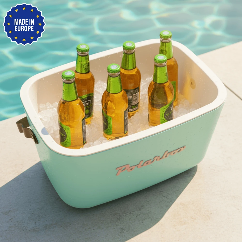 POLARBOX TERMINIS KREPŠIS PAPLŪDŽIO PIKNIKO KEMPINGUI RETRO PASSIVE 20L