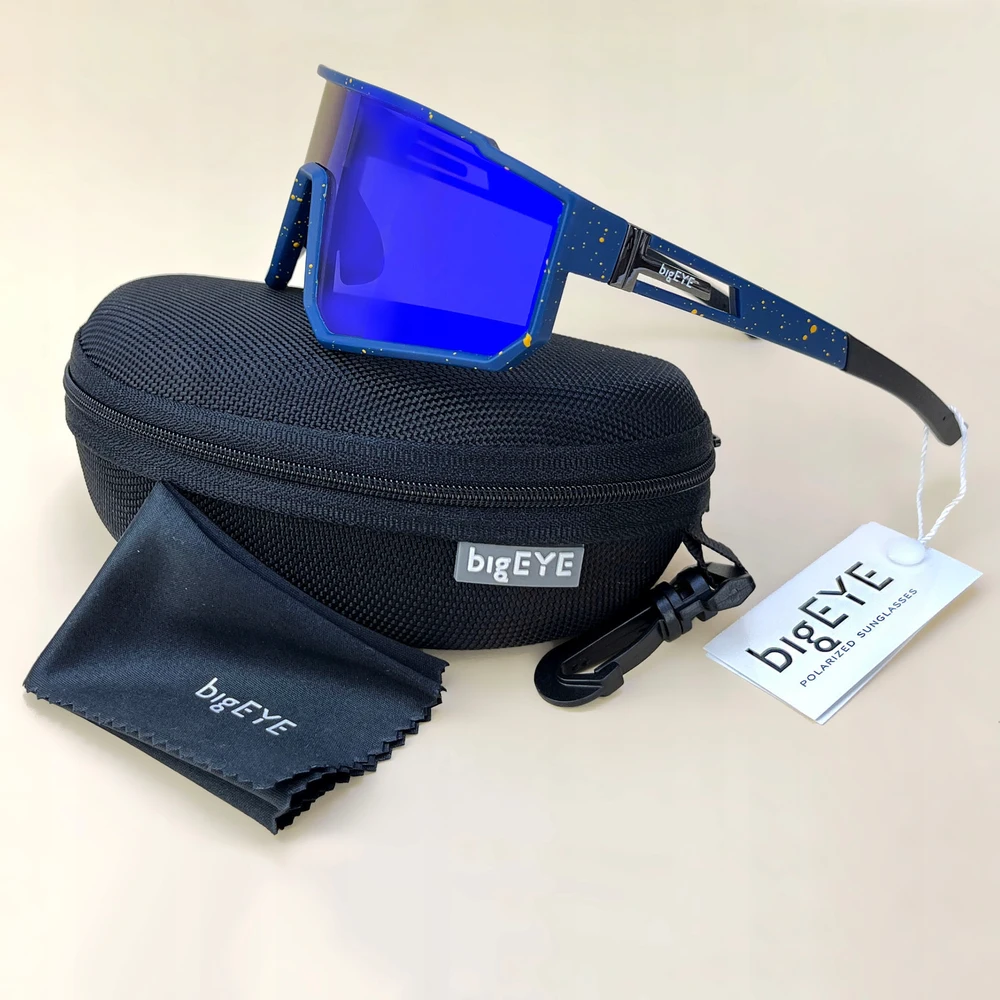 Polarizuoti sportiniai akiniai Bigeye Endo Navy Sky Uv400
