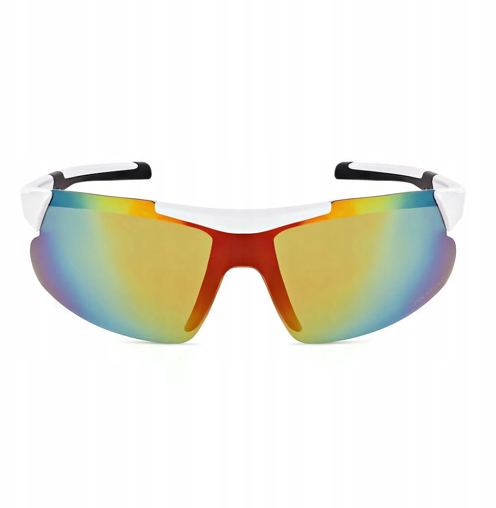 Polarizuoti sportiniai akiniai Polarzone Uv400 oranžiniai veidrodiniai