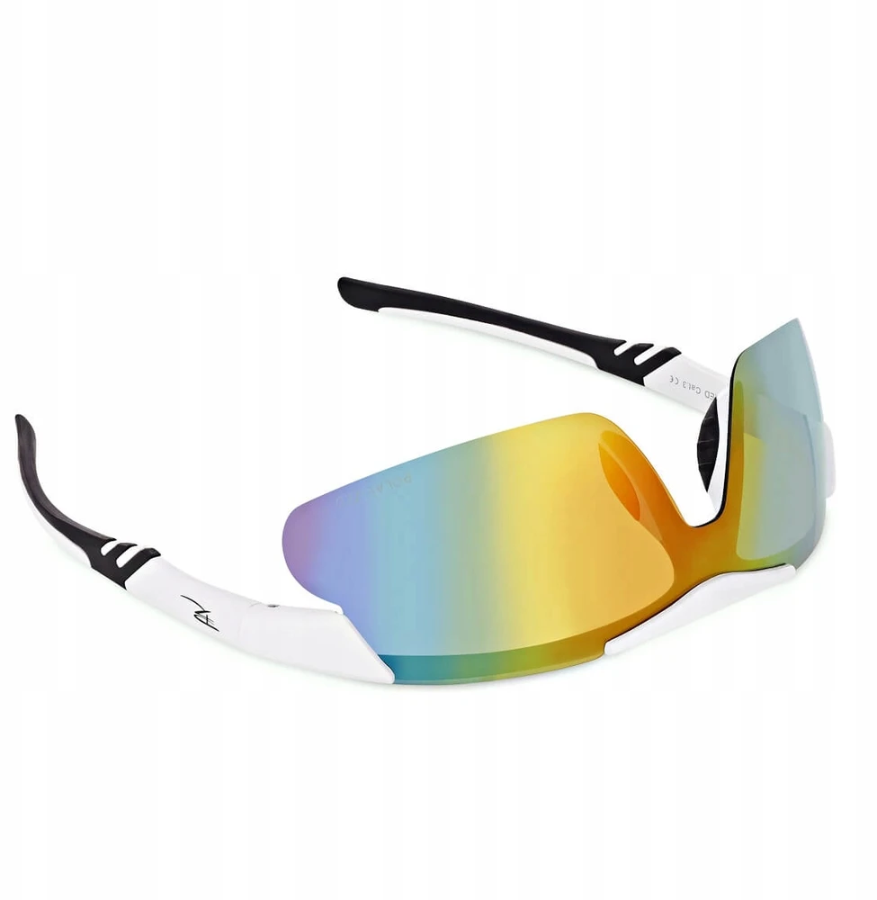 Polarizuoti sportiniai akiniai Polarzone Uv400 oranžiniai veidrodiniai