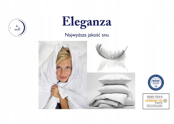 Poldaun 140x200 „Eleganza Summer Premium“ pūkinė antklodė