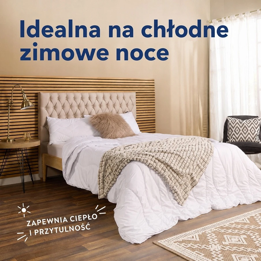 Poldaun KOŁDRA HIPOALERGICZNA NA 4 PORY ROKU 200×200 CM JOHN COTTON