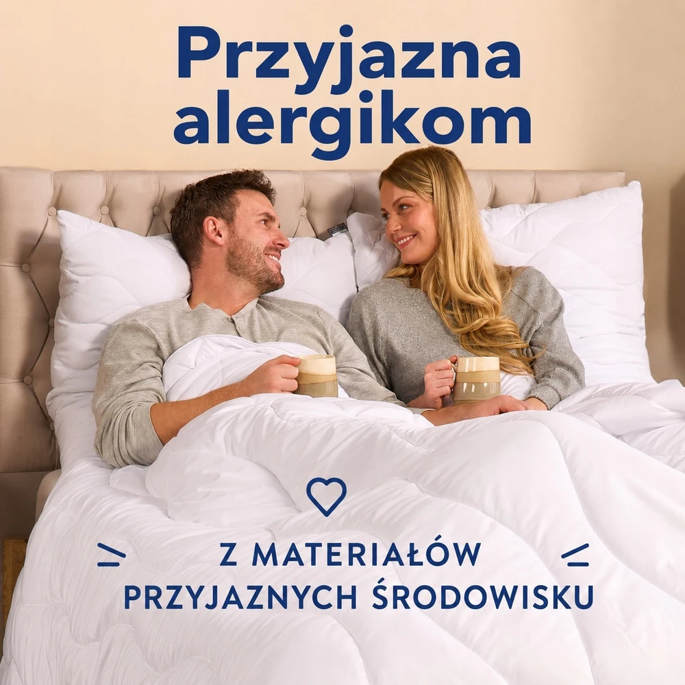 Poldaun KOŁDRA HIPOALERGICZNA NA 4 PORY ROKU 200×200 CM JOHN COTTON