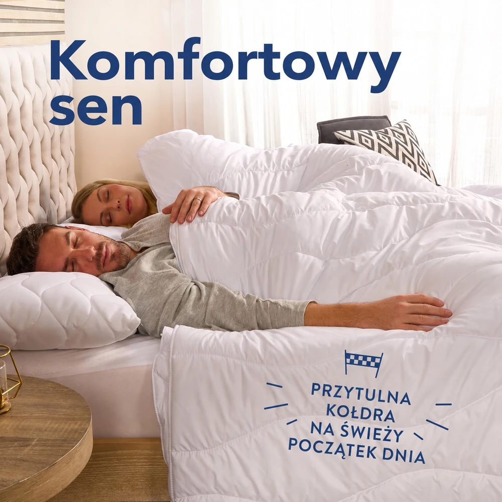 Poldaun KOŁDRA HIPOALERGICZNA NA 4 PORY ROKU 200×200 CM JOHN COTTON
