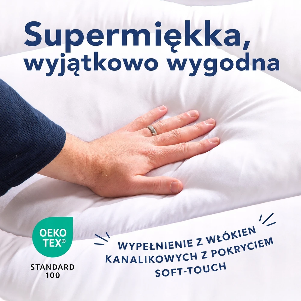 Poldaun KOŁDRA HIPOALERGICZNA NA 4 PORY ROKU 200×200 CM JOHN COTTON