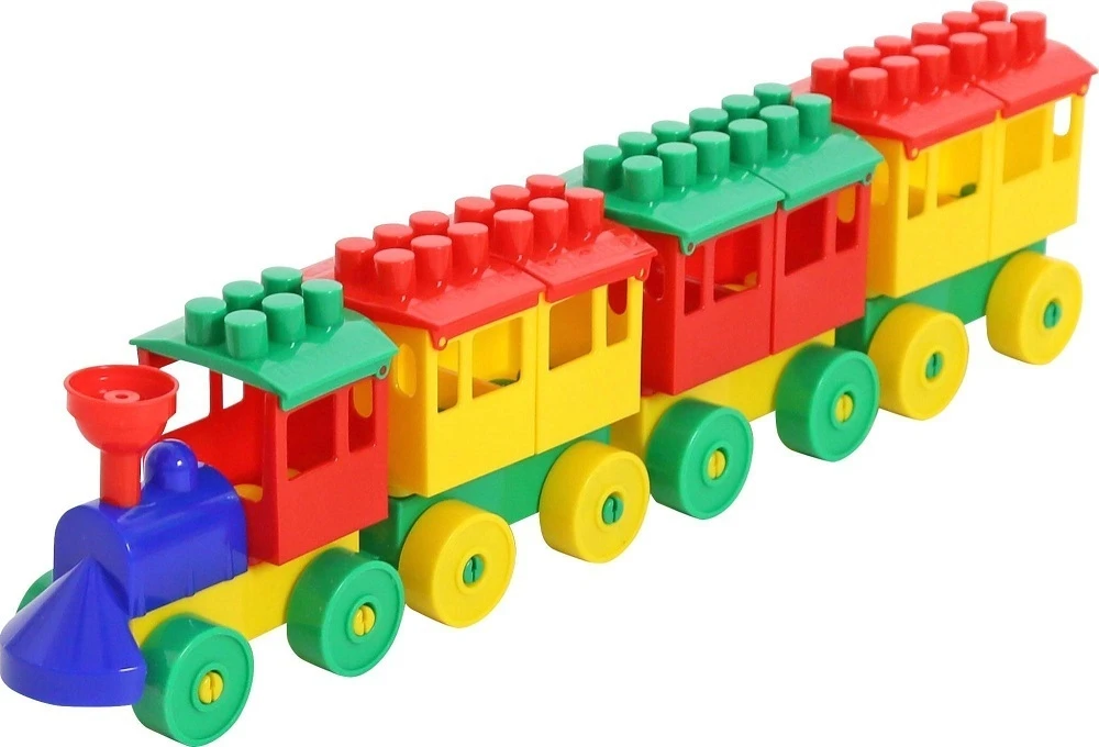 Polesie Lokomotyvas + 3 vagonai